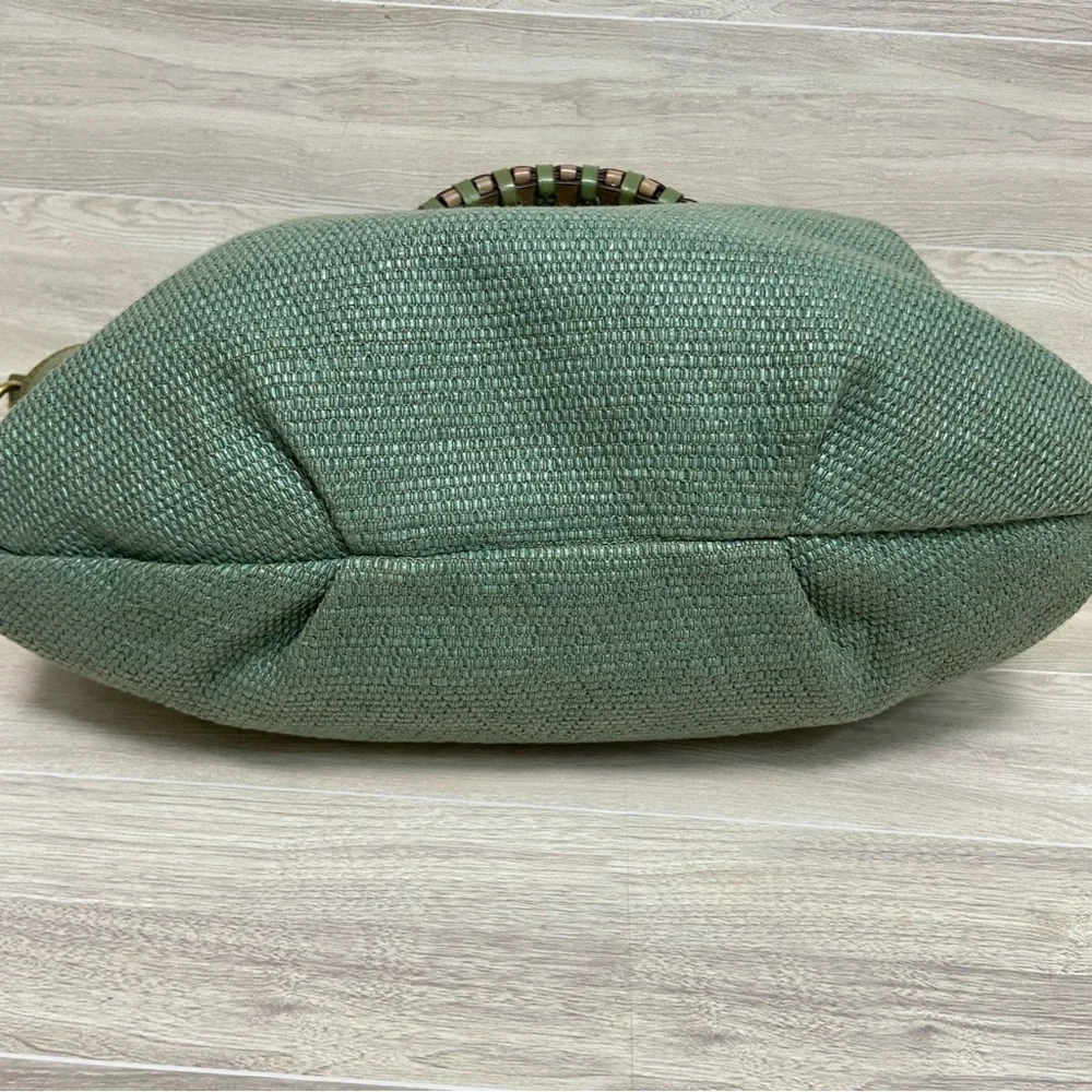 ORYANY / Fabric & Leather Boho Hobo Purse